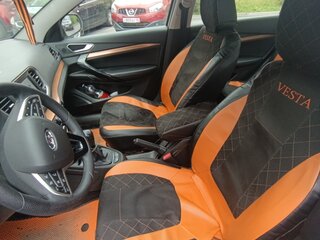 2023 Lada (ВАЗ) Vesta I Рестайлинг (NG), белый, 1450000 рублей, вид 4