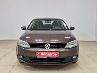 2014 Volkswagen Jetta VI Рестайлинг, коричневый, 1210000 рублей, вид 2