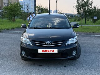 2010 Toyota Corolla X (E140, E150) Рестайлинг, чёрный, 1145000 рублей, вид 2