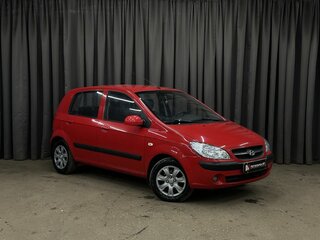 2008 Hyundai Getz I Рестайлинг, красный, 454999 рублей, вид 2