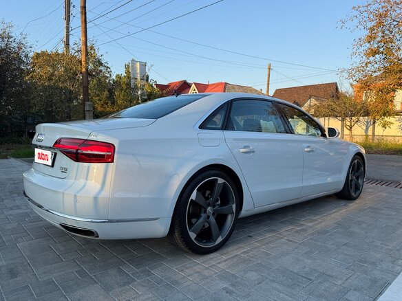 2014 Audi A8 III (D4) Рестайлинг, белый, 2149999 рублей - вид 11