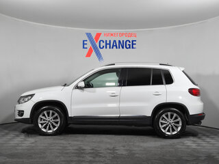 2014 Volkswagen Tiguan I Рестайлинг, белый, 1270000 рублей, вид 4