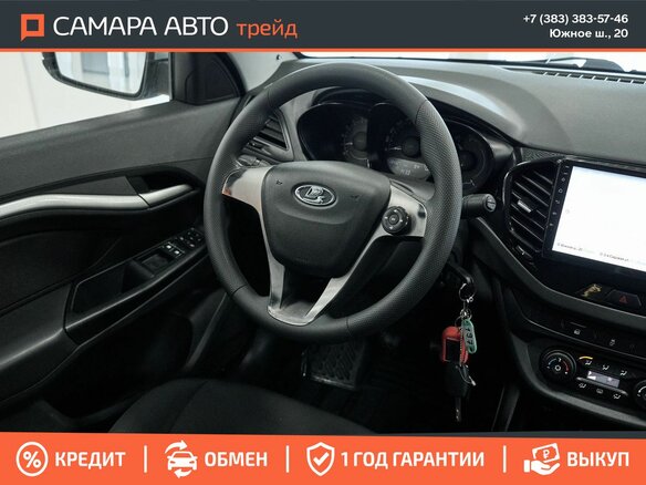 2016 Lada (ВАЗ) Vesta I, серебристый - вид 9