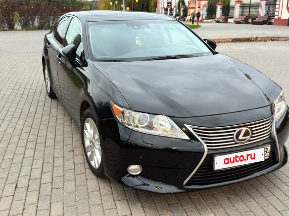 2012 Lexus ES 300h VI, чёрный, 1900000 рублей