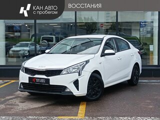 2021 Kia Rio IV Рестайлинг, белый, 1198807 рублей, вид 1