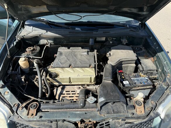 2003 Mitsubishi Outlander I, зелёный, 420000 рублей - вид 23