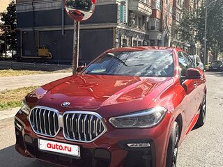 2020 BMW X6 30d III (G06), красный, 8900000 рублей, вид 3