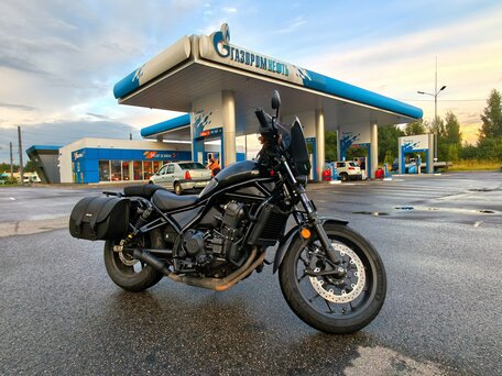 2021 Honda CMX 1100 Rebel, чёрный, 1149000 рублей, вид 2