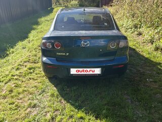 2007 Mazda 3 I (BK) Рестайлинг, синий, 260000 рублей, вид 4