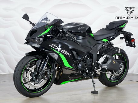 2026 Kawasaki ZX-6R Ninja, чёрный, 1499000 рублей, вид 3