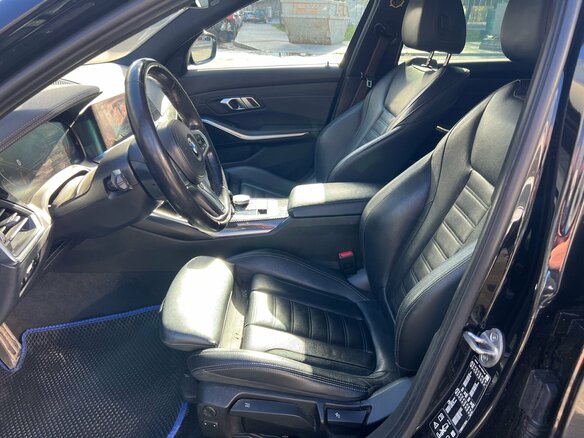 2022 BMW 3 серии 320d xDrive VII (G2x) Рестайлинг, чёрный, 5200000 рублей - вид 12