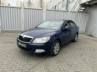 2011 Skoda Octavia II (A5) Рестайлинг, синий, 825000 рублей, вид 1