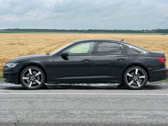 2018 Audi A6 55 TFSI V (C8), чёрный - вид 7