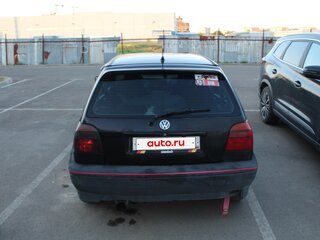1995 Volkswagen Golf III, чёрный, 365000 рублей, вид 4