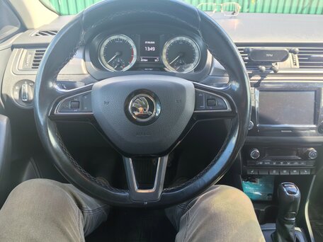 2018 Skoda Rapid I Рестайлинг, белый, 1080000 рублей, вид 5