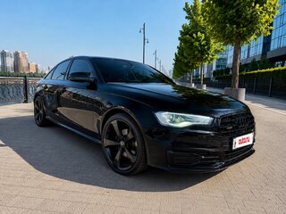 2014 Audi A6 IV (C7) Рестайлинг, чёрный, 2150000 рублей, вид 1