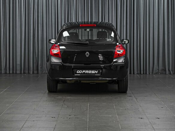 2007 Renault Clio III, чёрный, 575000 рублей - вид 3