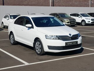 2018 Skoda Rapid I Рестайлинг, белый, 1149000 рублей, вид 2