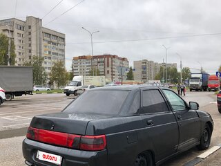 2002 Lada (ВАЗ) 2110, чёрный, 100000 рублей, вид 4