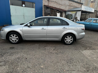 2006 Mazda 6 I (GG) Рестайлинг, серебристый, 600000 рублей, вид 5
