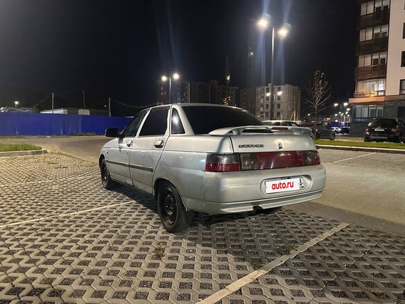 2002 Lada (ВАЗ) 2110, серебристый, 61990 рублей - вид 3