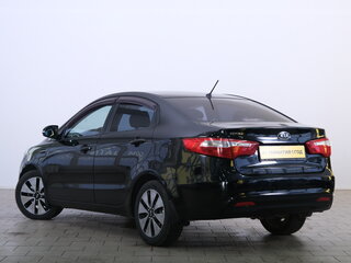2012 Kia Rio 4-speed III, чёрный, 969000 рублей, вид 4
