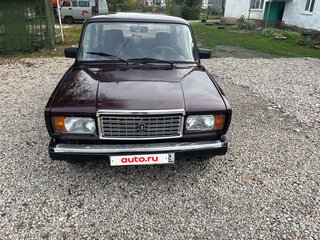 2012 Lada (ВАЗ) 2107, красный, 105000 рублей, вид 2