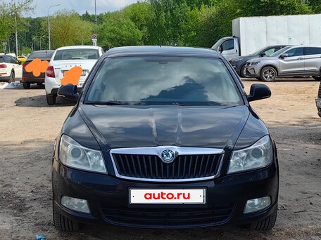 2013 Skoda Octavia II (A5) Рестайлинг, чёрный, 750000 рублей, вид 3