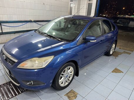 2008 Ford Focus II Рестайлинг, синий, 570000 рублей, вид 1