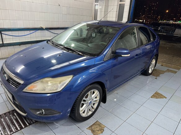 2008 Ford Focus II Рестайлинг, синий, 570000 рублей