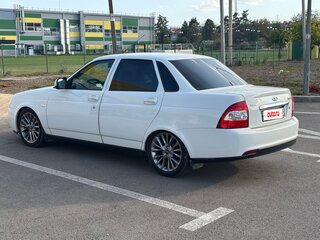 2013 Lada (ВАЗ) Priora I Рестайлинг, белый, 470000 рублей, вид 4