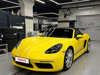2016 Porsche Boxster IV 718 (982), жёлтый, 6000000 рублей, вид 1