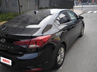 2019 Hyundai Elantra VI (AD) Рестайлинг, чёрный, 1300000 рублей, вид 5