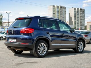 2012 Volkswagen Tiguan I Рестайлинг, синий, 1399000 рублей, вид 5