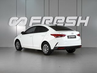 2020 Hyundai Solaris II Рестайлинг, белый, 1349000 рублей, вид 2