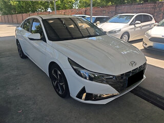 2022 Hyundai Elantra VII (CN7), белый, 1264000 рублей, вид 3
