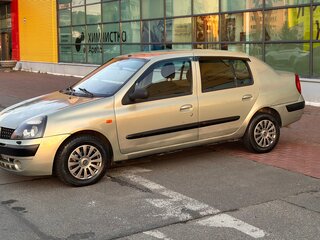 2003 Renault Symbol I Рестайлинг, серый, 185000 рублей, вид 1