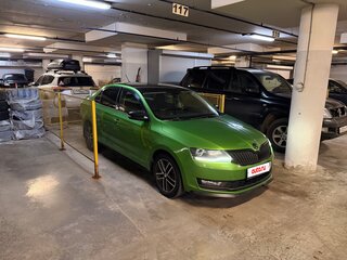 2018 Skoda Rapid I Рестайлинг, зелёный, 1450000 рублей, вид 3