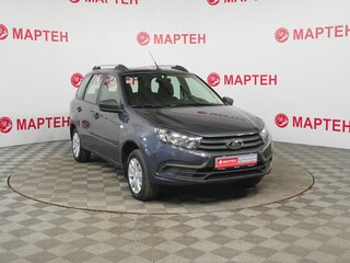 2018 Lada (ВАЗ) Granta I Рестайлинг, серый, 569000 рублей, вид 3