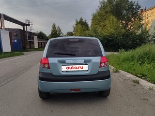 2007 Hyundai Getz I Рестайлинг, голубой, 400000 рублей, вид 5