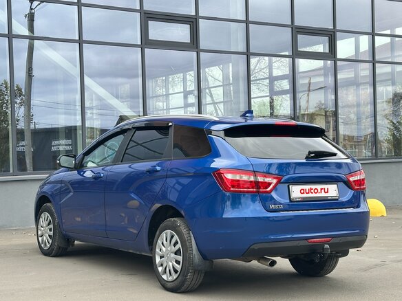 2021 Lada (ВАЗ) Vesta SW I, синий - вид 8