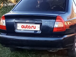 2008 Hyundai Accent ТагАЗ II, синий, 329000 рублей, вид 3