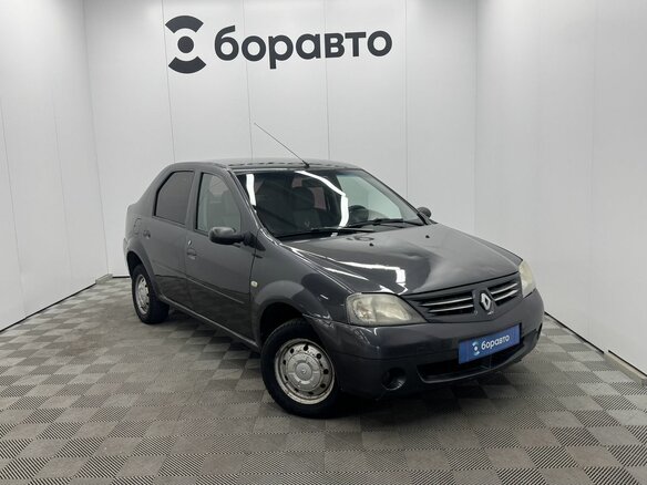 2007 Renault Logan I, серый, 249000 рублей - вид 2