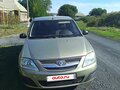 2011 Renault Logan I Рестайлинг, бежевый, 280000 рублей - вид 1
