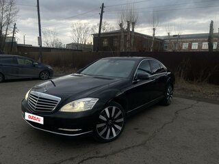 2009 Mercedes-Benz S-Класс 350 V (W221) Рестайлинг, чёрный, 1530000 рублей, вид 1