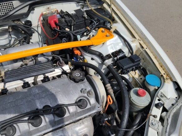 1999 Honda Civic Ferio II, белый, 500000 рублей - вид 23