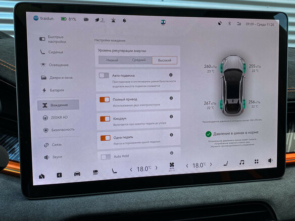 2023 Zeekr 001 100 kWh I, оранжевый, 5400000 рублей - вид 15