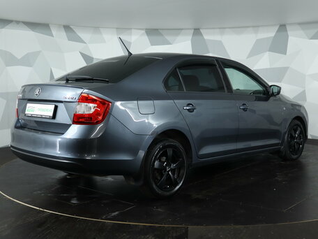 2014 Skoda Rapid I, серый, 889000 рублей, вид 5