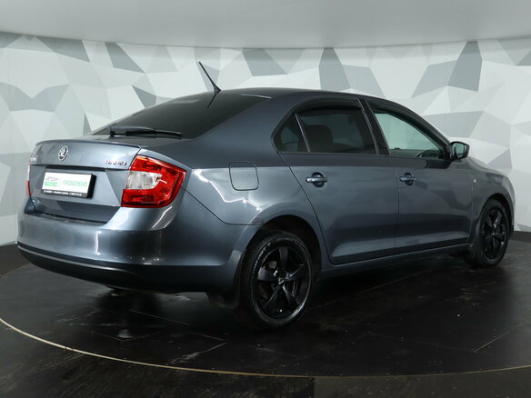 2014 Skoda Rapid I, серый - вид 4