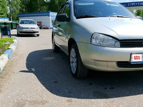 2009 Lada (ВАЗ) Kalina I, бежевый, 400000 рублей - вид 7